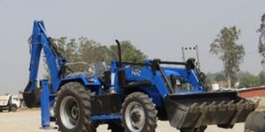 Tractor Loader with Backhoe