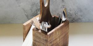 Cutlery Cum Tissue Holder