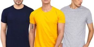 single jersey round neck t-shirt