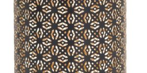 Matt Black Zinc Iron Lantern