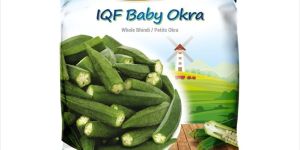 Frozen IQF Baby Okra