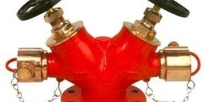 Double Head Fire Hydrant Valve
