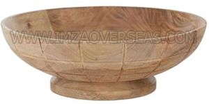 Wooden Fruit Bowl