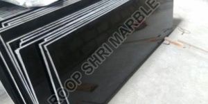 Jet Black Granite Slab