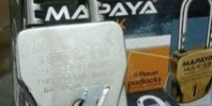 Mapaya Hulk Stainless Steel Padlock