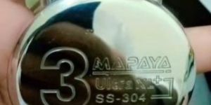 Ultra XL Plus Mapaya Stainless Steel Padlock