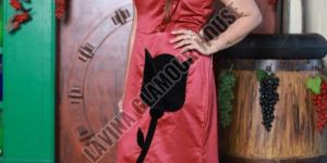 Satin One Piece Dress