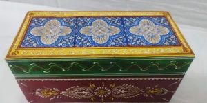 4 X 8 X 5 Cm Printed Wooden Gift Box