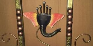 Decorative Metal Candle Stand