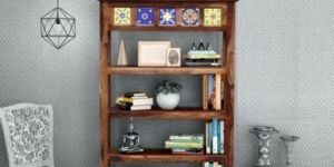 Wooden Bookshelf