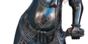 28 Inch Black Marble Ganesh Statue