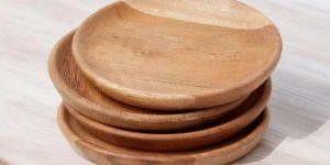 Wooden Dinner Plate