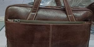 Brown Leather Laptop Bag
