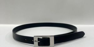 Ladies Black Leather Belt