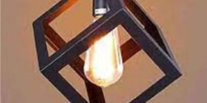 Decorative Cube Pendant Ceiling Light