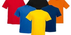 Round Neck Cotton T-Shirt