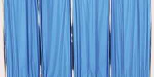 4 Panel Hospital Bedside Screen