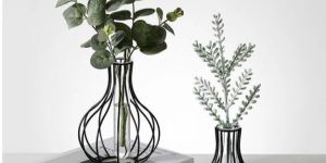 Metal Wire Flower Vase