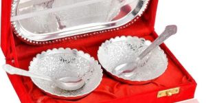 Silver Plated Bowl Set