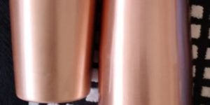 Copper Bottle with Single Glass Set