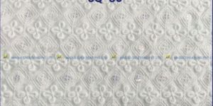 Schiffli Embroidery Fabric Job Work in Surat