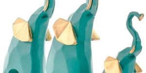 Elephant Hand Crafted Table Decor for Decorative Showpiece