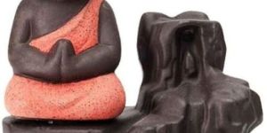 Handcrafted Meditating Little Baby Monk Buddha Statue