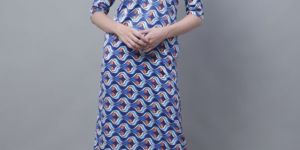 Ladies Printed Sheath Dress