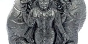 Curved Shaligram Shree Vishnu Statue