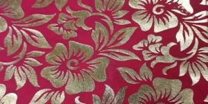 Chiffon Foil Print Fabric