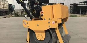 Single Drum Walk behind Roller