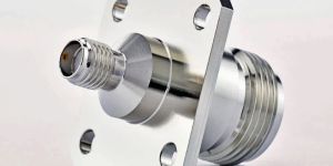 uis infra n female to sma female 4 hole dc-18ghz high frequency rf coaxial adaptor