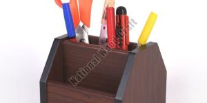 Wooden Pen Stand