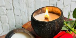 Coconut Shell Soy Wax Candle