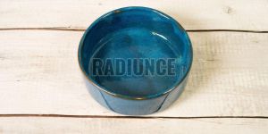 1015 Peacock Blue Gravy Bowl