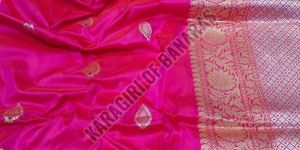 Alfi Booti Cotton Khadi Saree