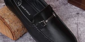 Mens Black Loafer Shoes