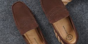 Mens Dark Brown Loafer Shoes