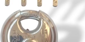 Ryan Eco 90 mm 14 pins Hi-Tech Stainless Steel Disc Padlock