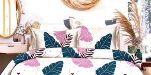 3D Heavy Soft Polycotton Double Bed Sheet