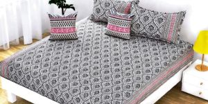 Pure Cotton Fancy Double Bed Sheet