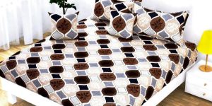 Pure Cotton Printed Double Bed Sheet