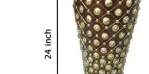 Designer Wooden Flower Pot