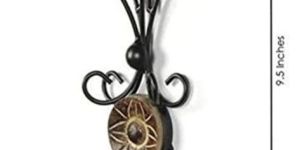 Wooden & Iron Wall Shelf