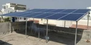 Rooftop Mounted Solar Panel Structure