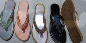 Ladies Fancy Flat Slipper
