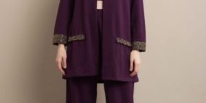 Imported Bubble Knit Indo Western Co-Ord Set