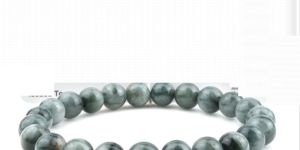 Gray Cats Eye Gemstone Bracelets