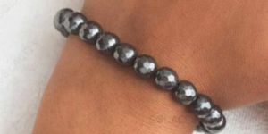 Hematite Faceted Beaded Bracelets