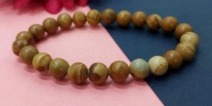 Wood Jasper Gemstone Bracelets